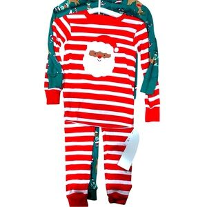 4 Piece Carters Just One You Christmas Pajamas 2T